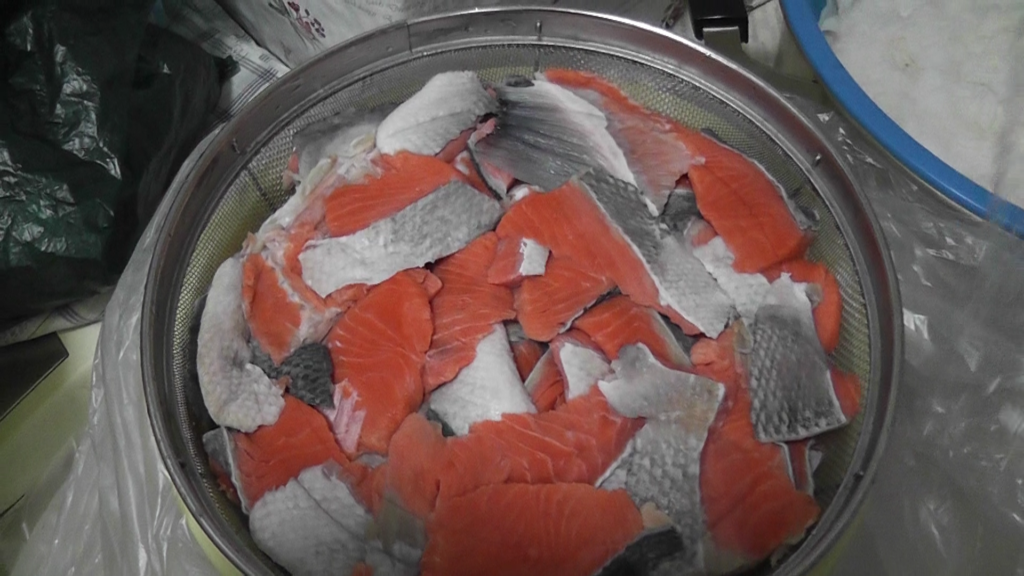 紅鮭　飯寿し　水出し 2日間